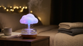 CloudDrop™ Rain Aroma Diffuser | Real Rain Sounds, 7-Color LED Night Light & Aromatherapy